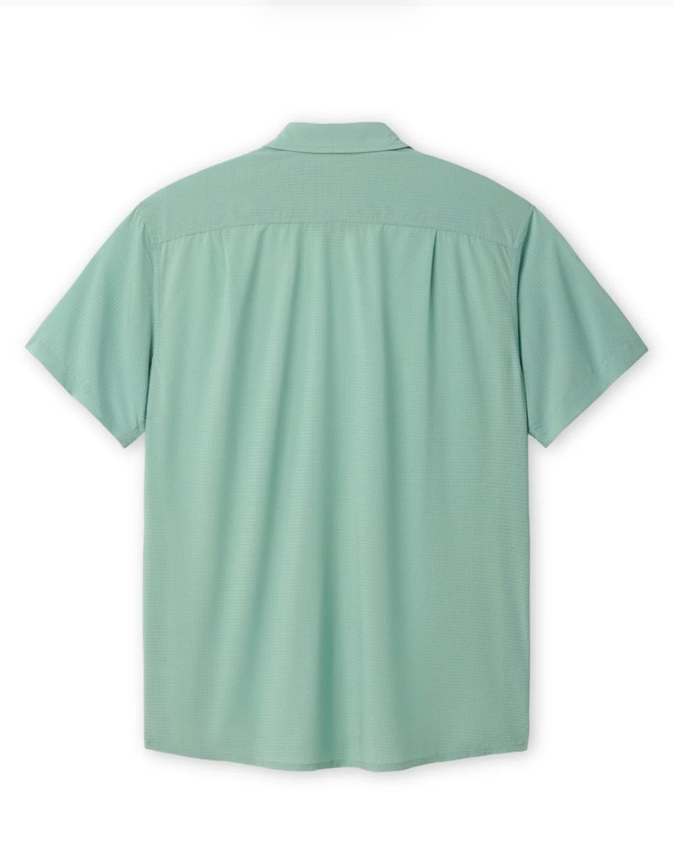 Green Mojave Button Up