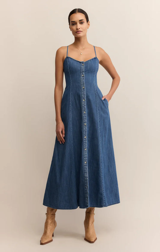 Angel Eyes Midi Dress