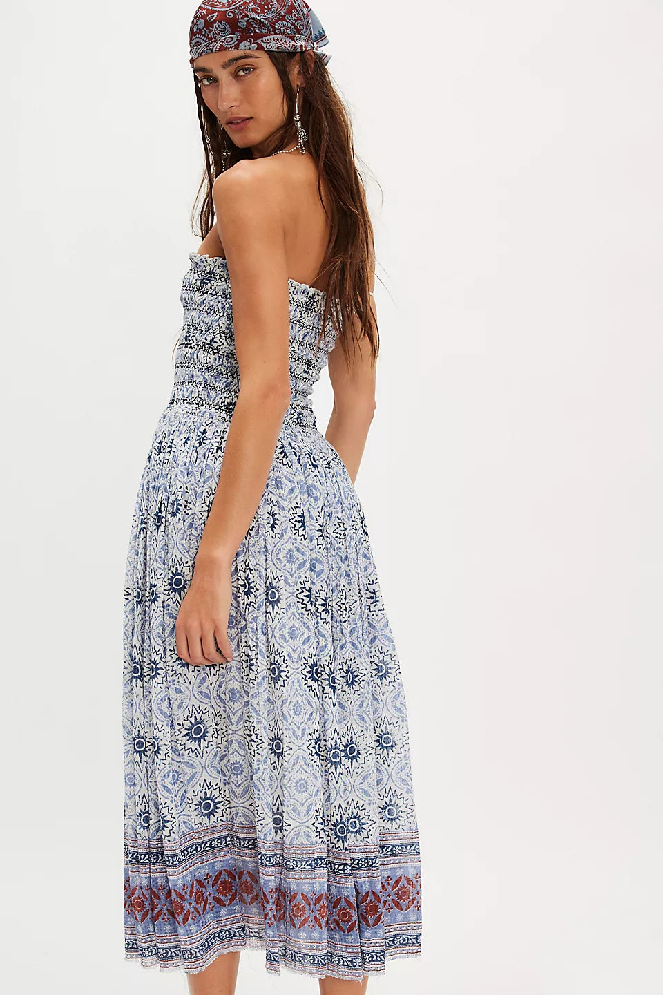 Ravenna Printed Convertible Maxi Skirt