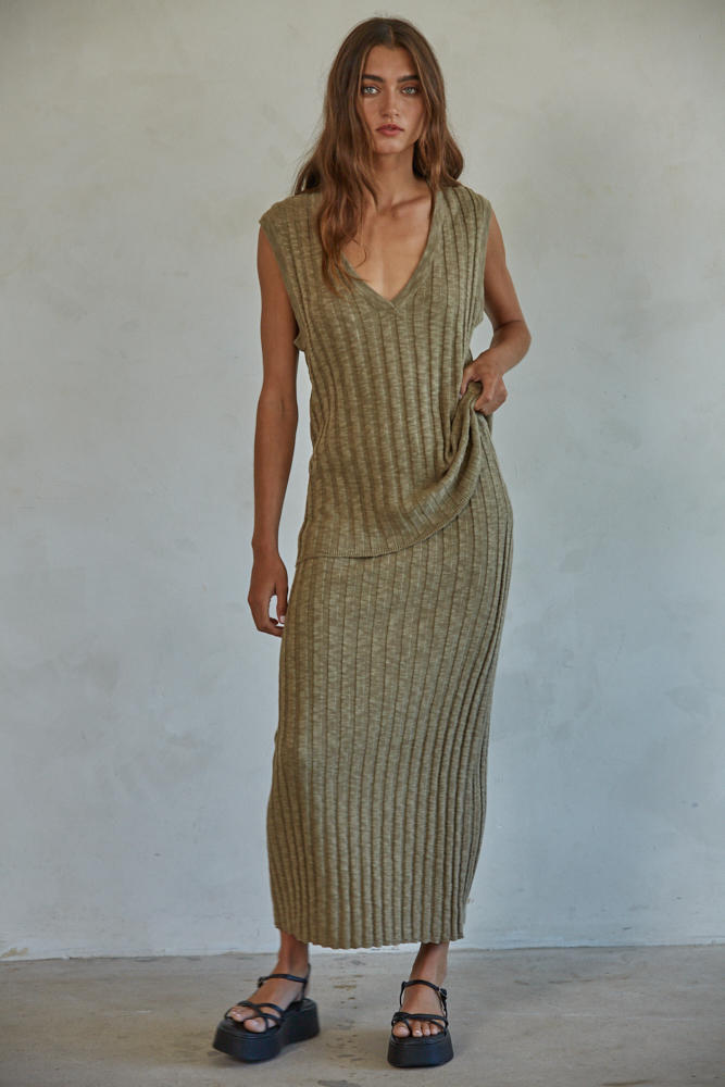 Isla Vest + Skirt Set