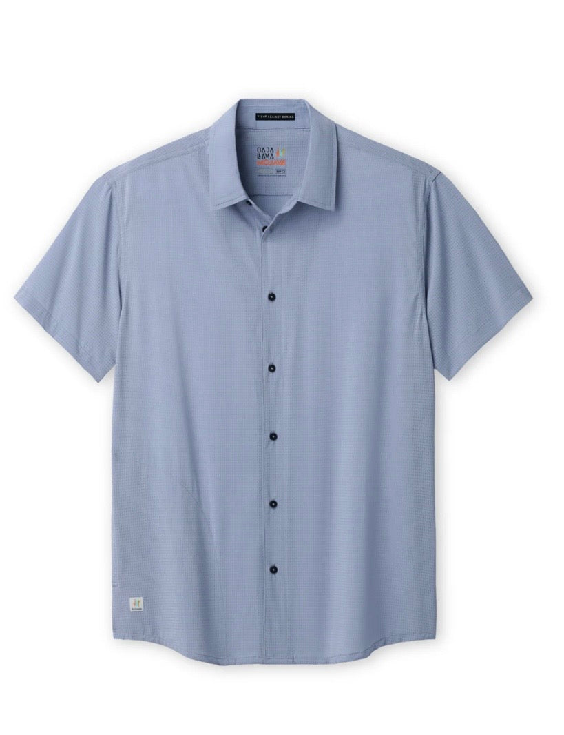 Purple Mojave Button Up