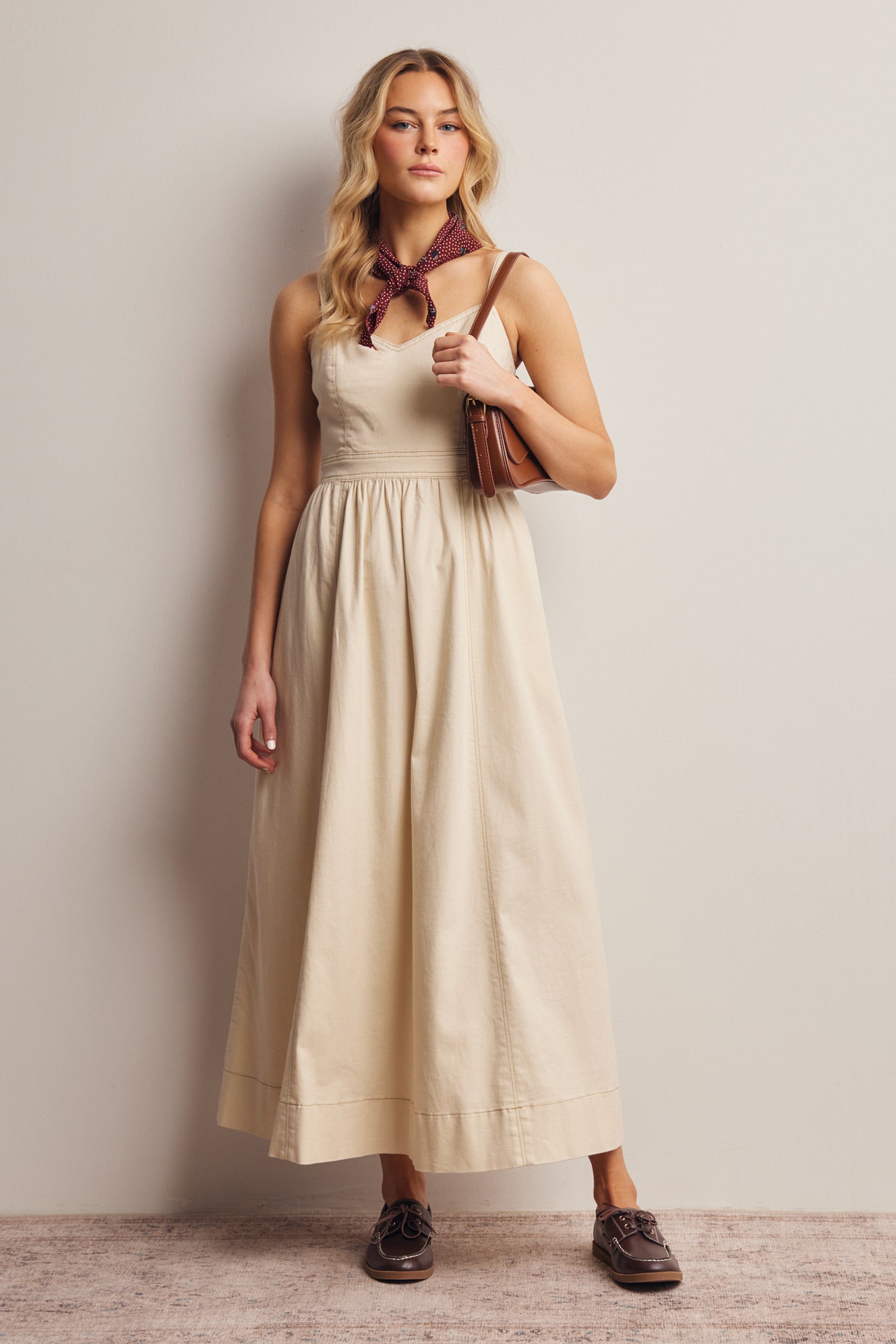 Denim Maxi Dress