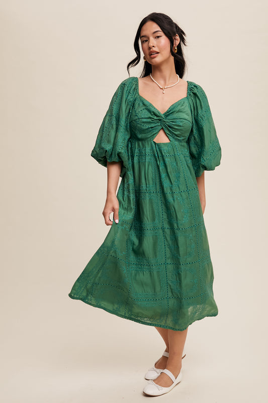 Emily Embroidered Dress