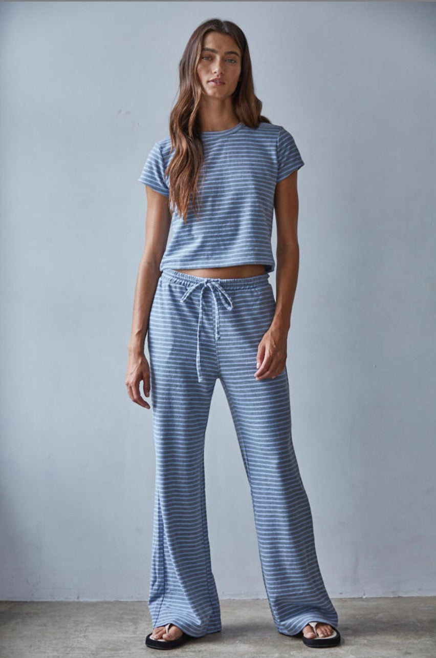 Sunday Lounge Striped Top