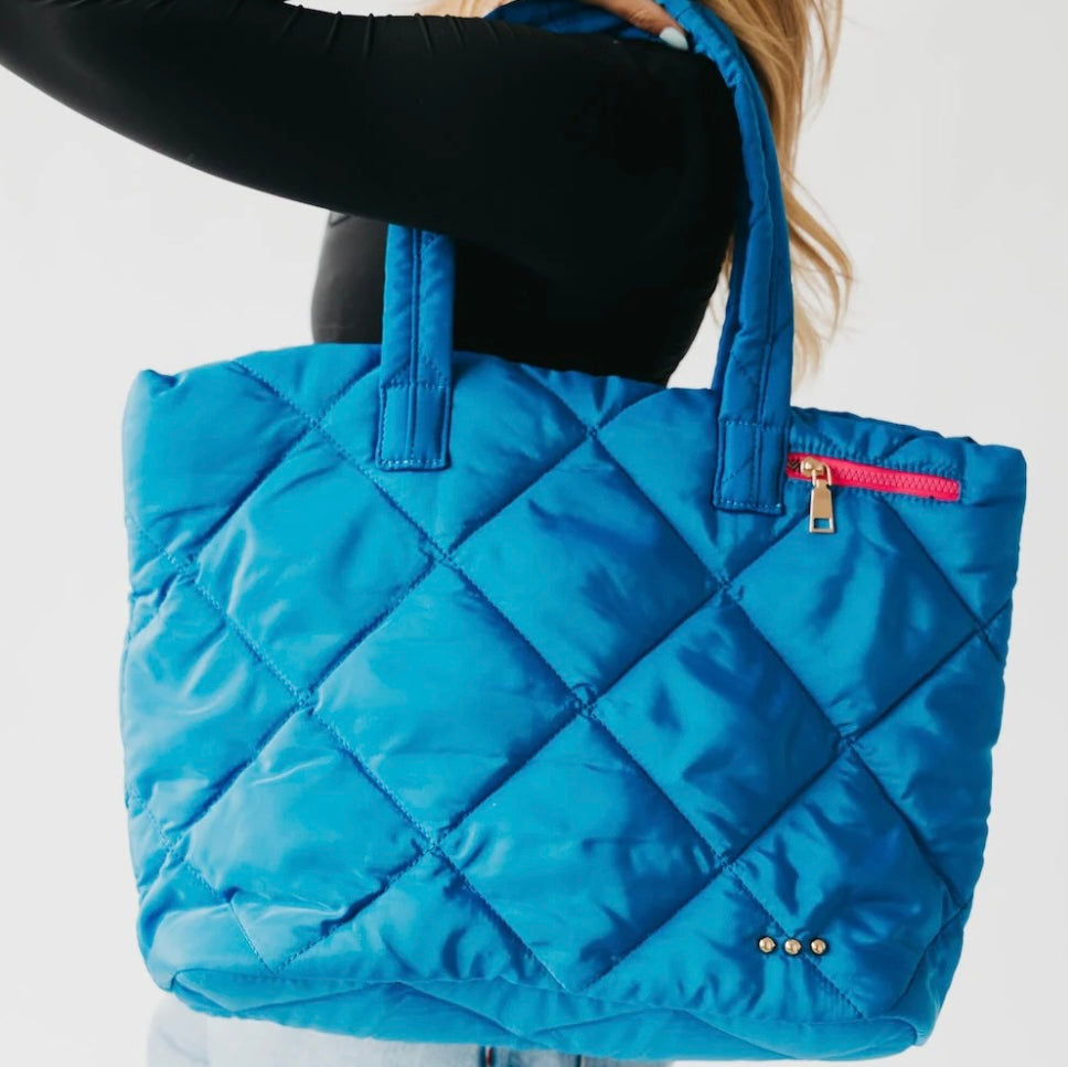 Presley Puffer Quilted Tote