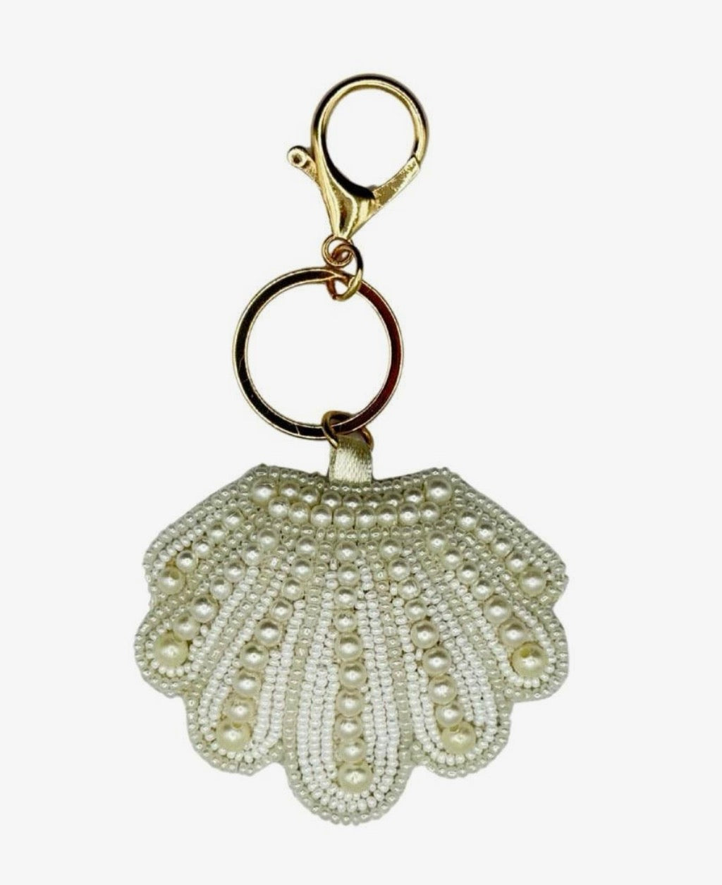 Beaded Keychain Bag Charm