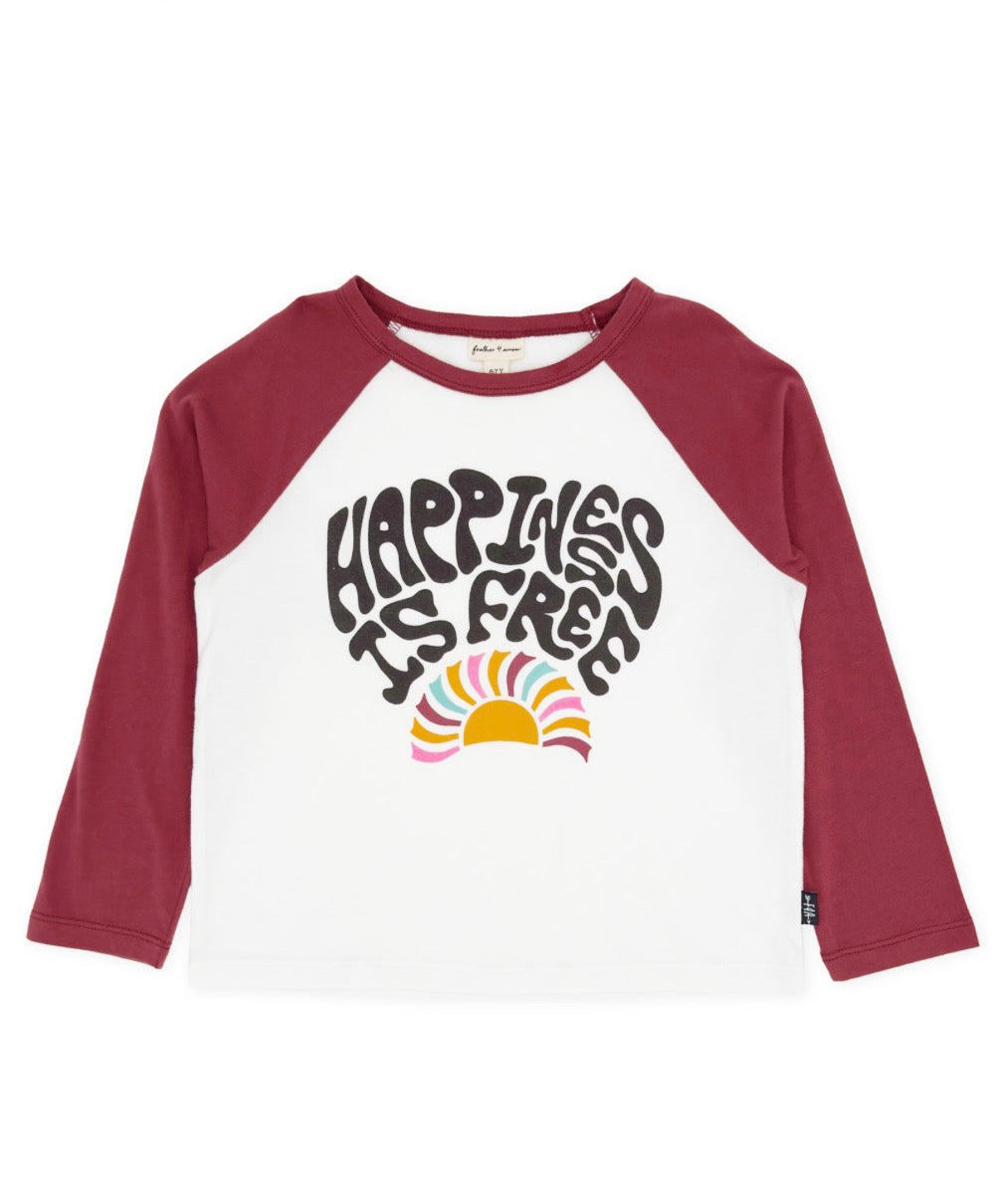 Aura Happiness Raglan Tee