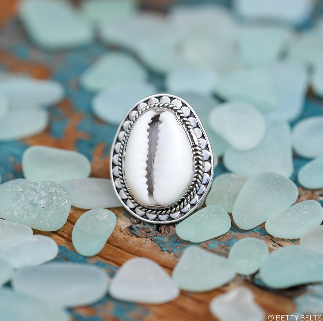 Cayden Cowrie Ring