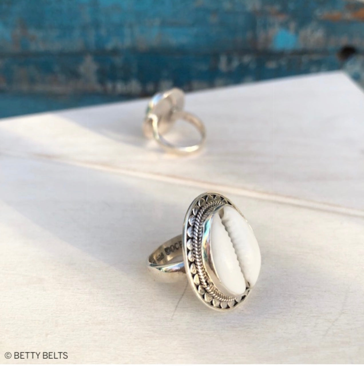 Cayden Cowrie Ring
