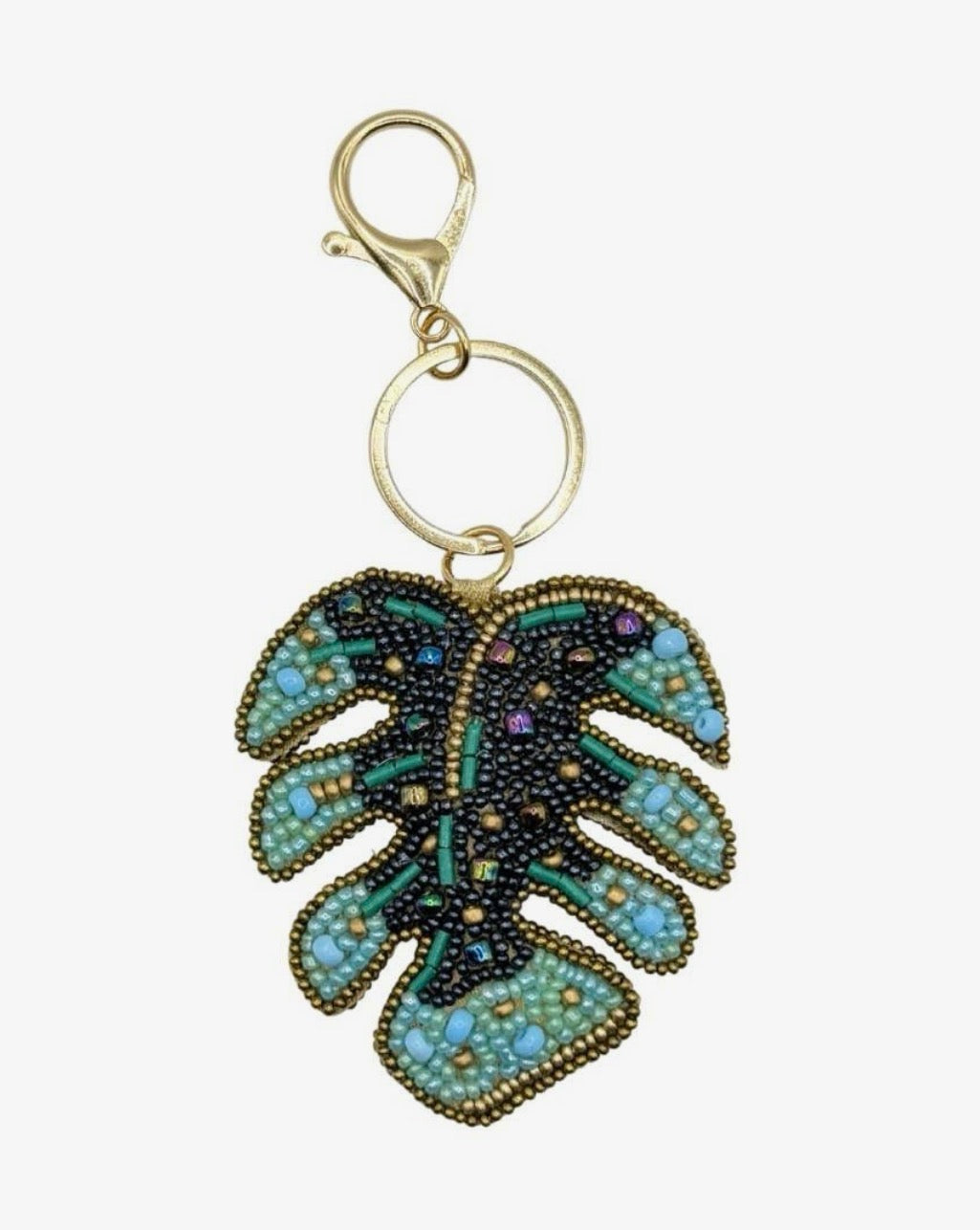 Beaded Keychain Bag Charm