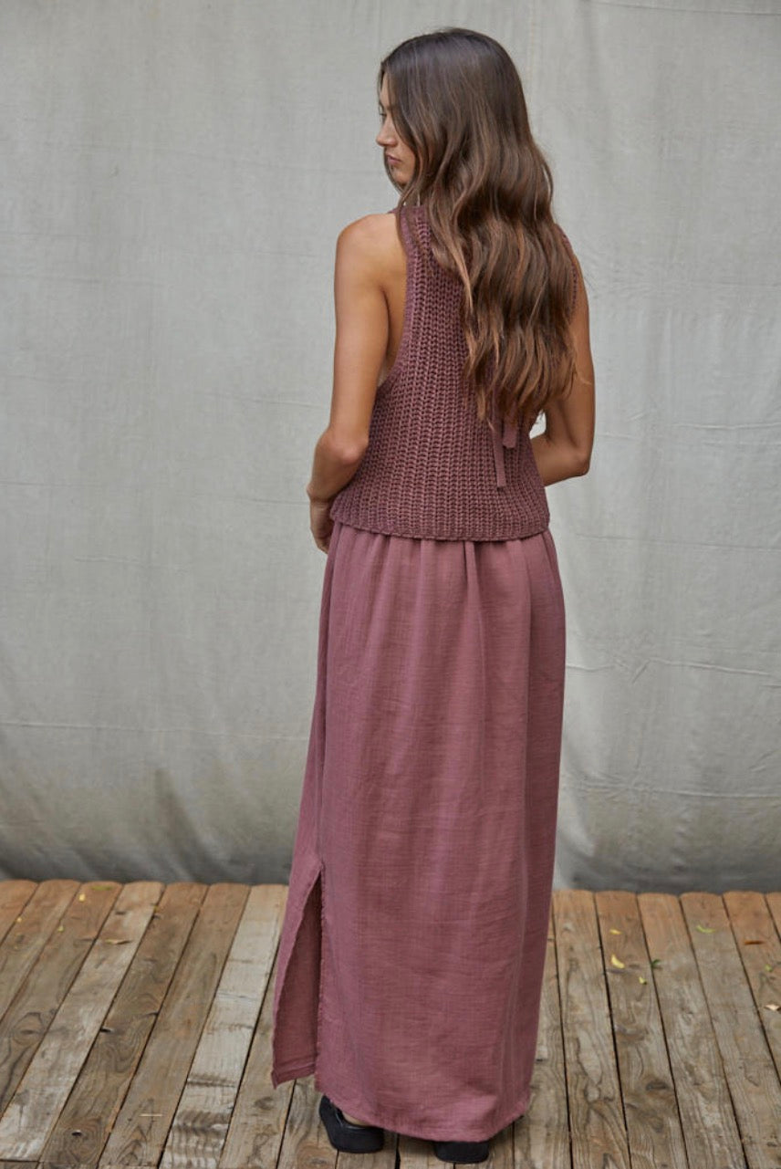 Braylee Sweater Layered Dress