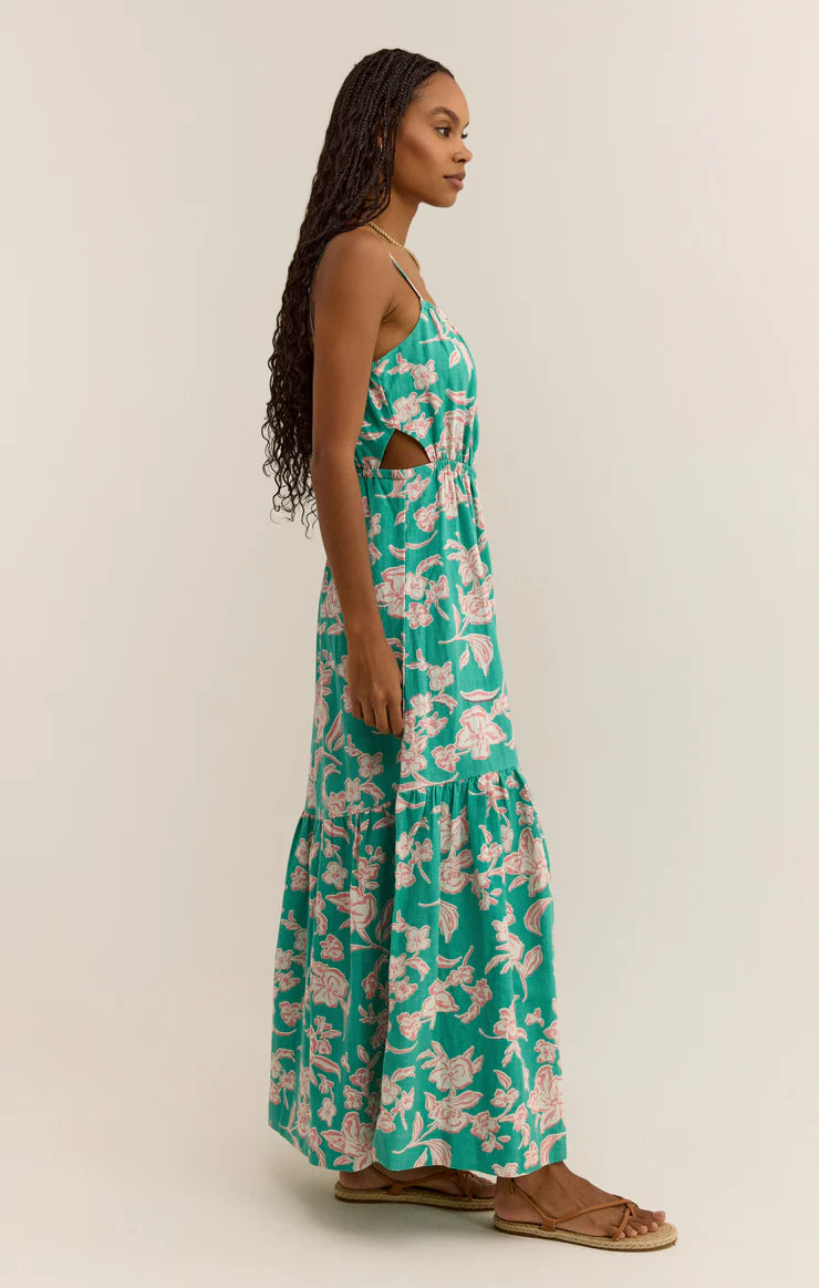 Dewi Pacific Floral Maxi