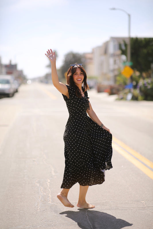 Pippa Dotted Dress