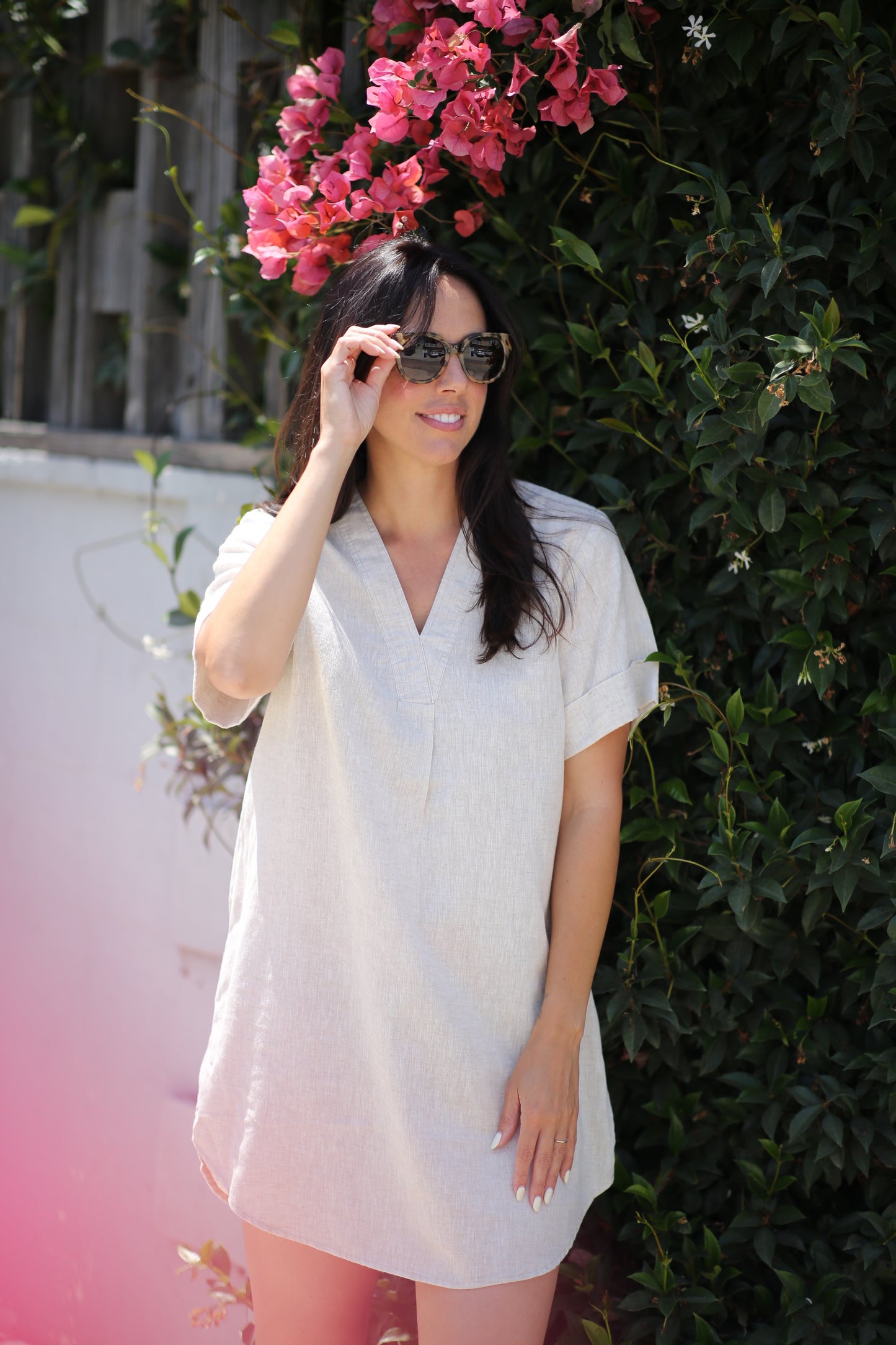 Wilda Wheat Dress