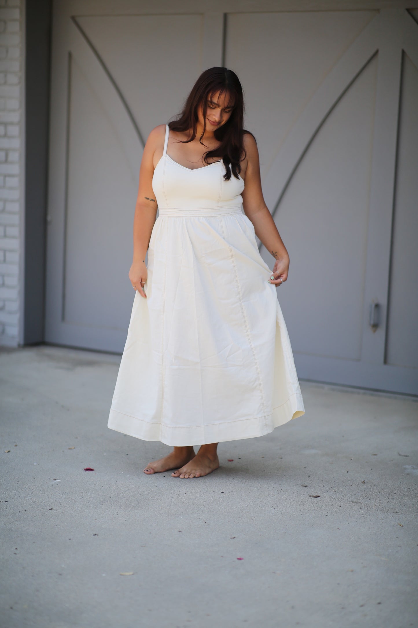 Denim Maxi Dress