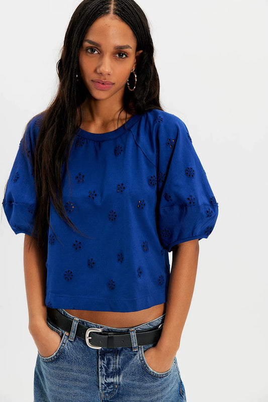 Jessie Eyelet Top