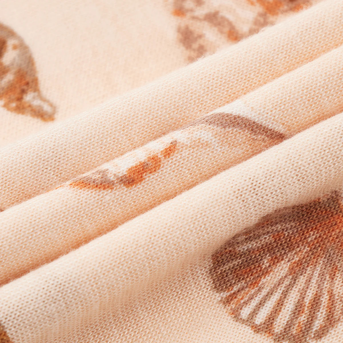 Bamboo Dress and Leggings with Seashells