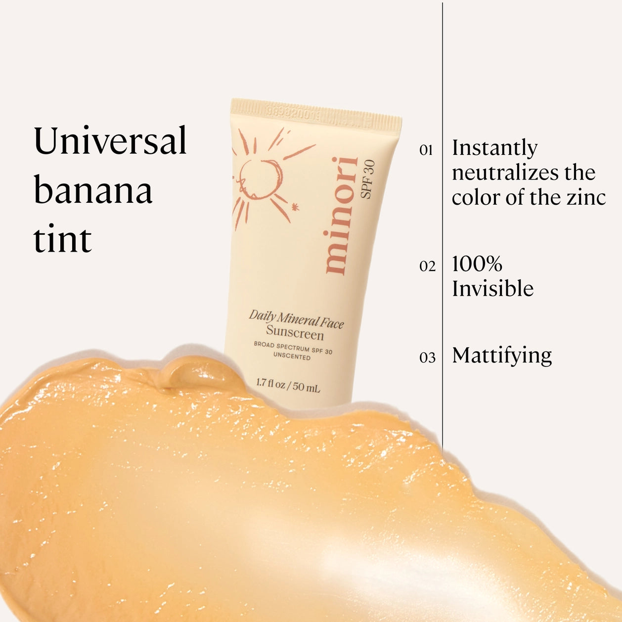 Minori: Mineral Face Sunscreen