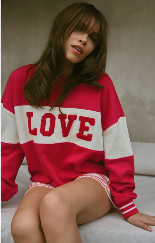 Oversized Love Sweatshirt