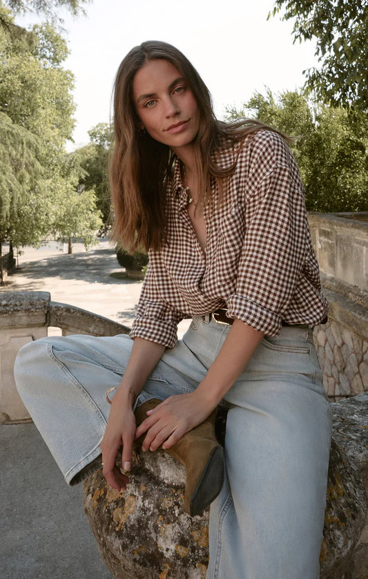 River Plaid Button Down