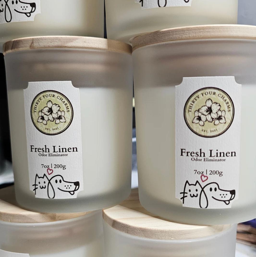 Thirty Four Charms Candles