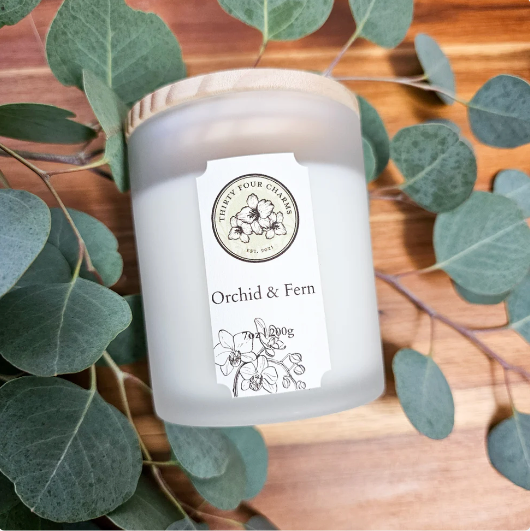 Thirty Four Charms Candles
