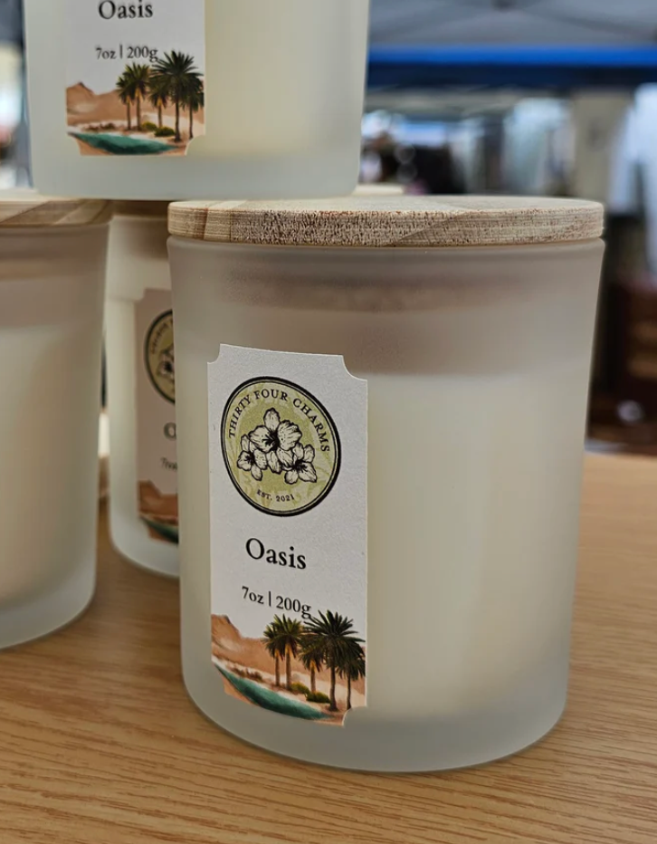 Thirty Four Charms Candles