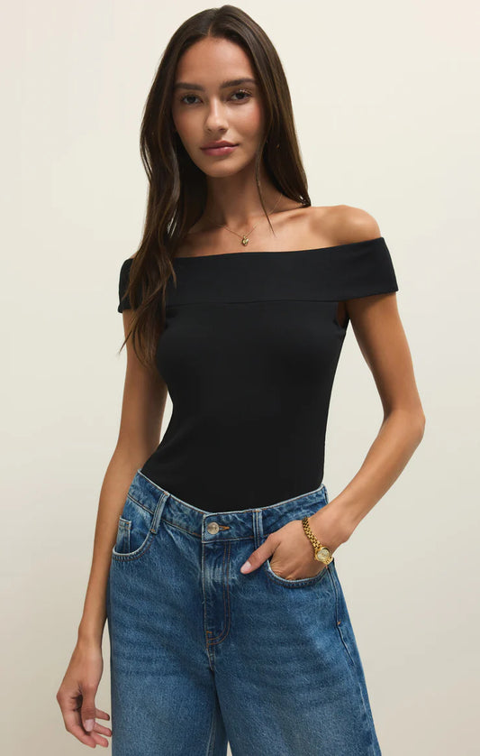 Second Skin Off Shoulder Top