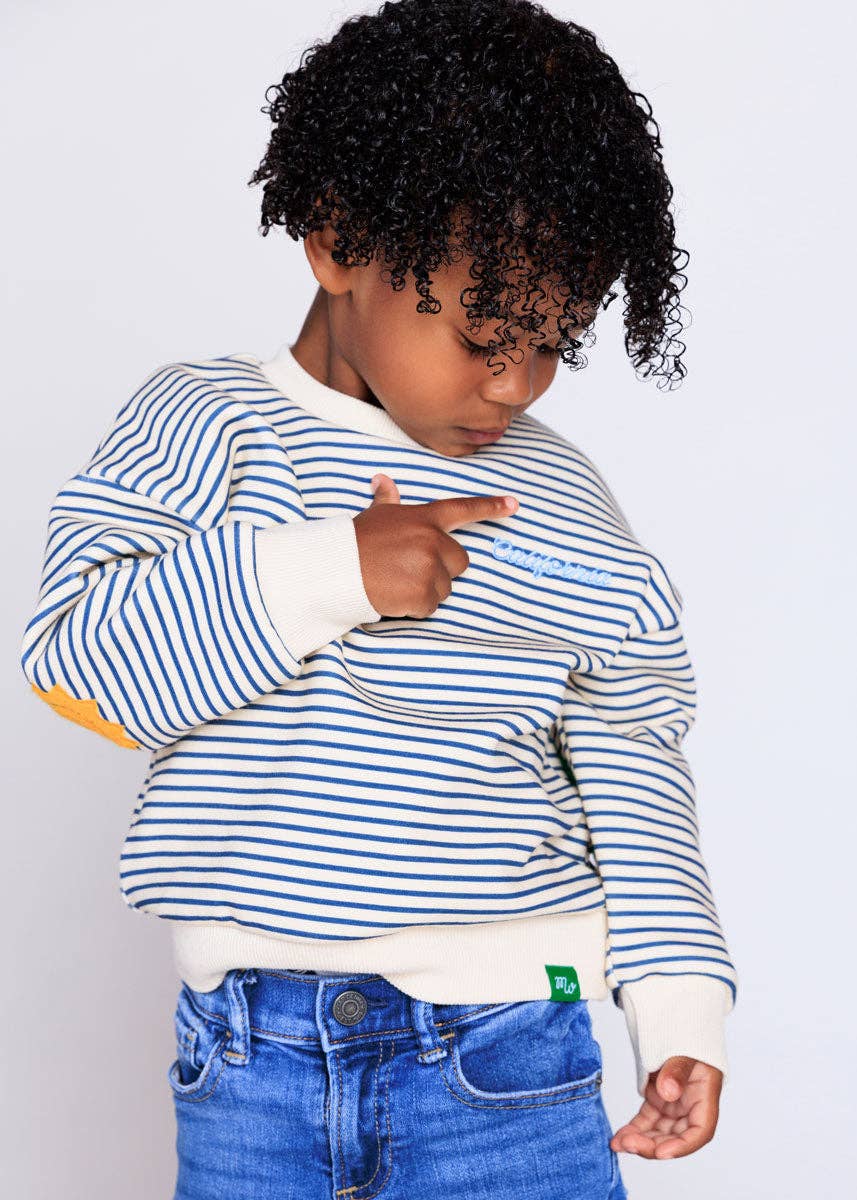 California Striped Sweatshirt