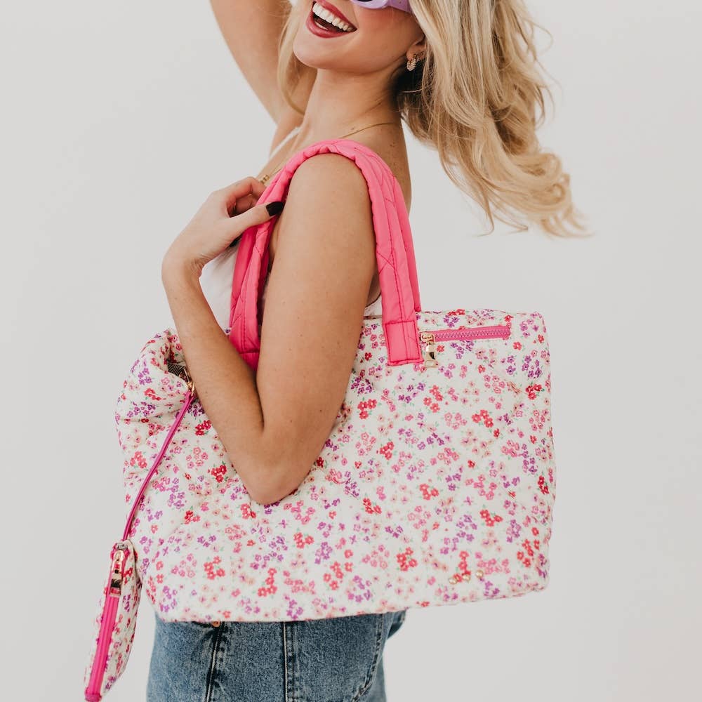 Presley Puffer Quilted Tote