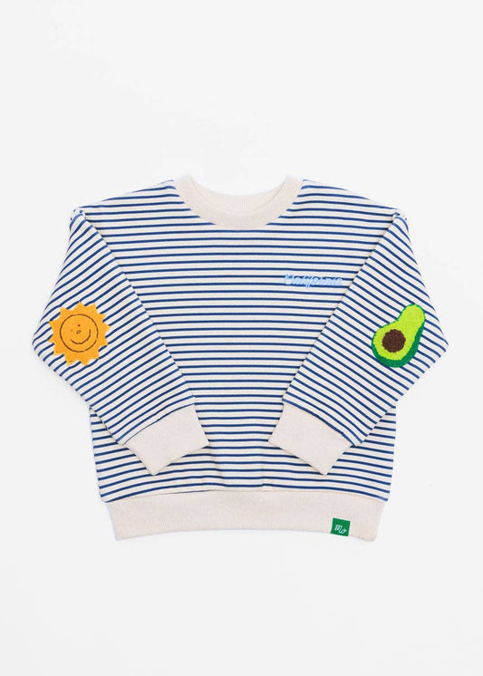 California Striped Sweatshirt