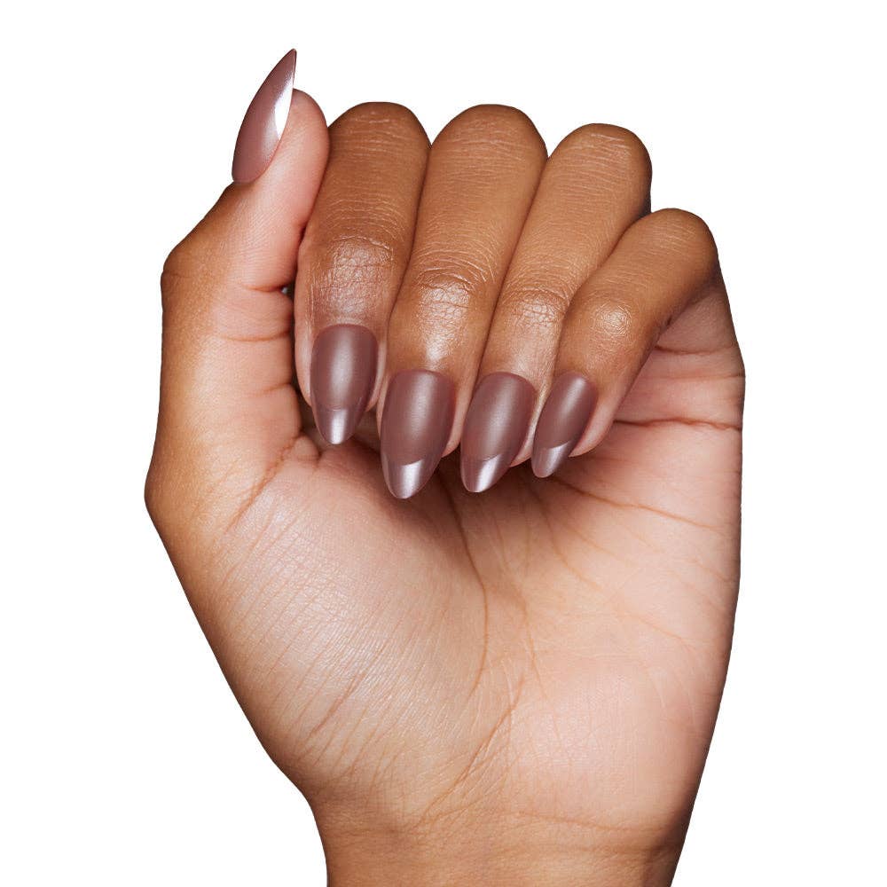 Terra Press-On Nails | Dark Brown