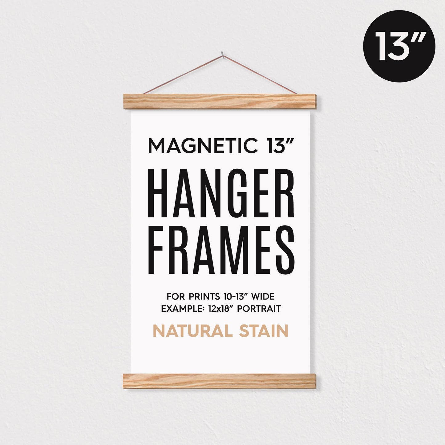 13" Magnetic Poster Hanger Frame™