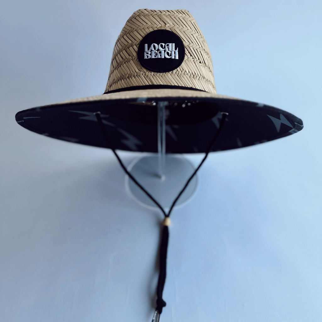 Lightning Bolt Adult Lifeguard Hat