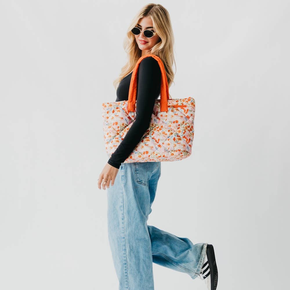 Presley Puffer Quilted Tote