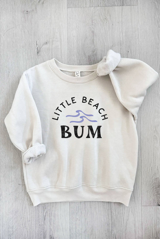 Little Beach Bum Toddler Sweatshirt