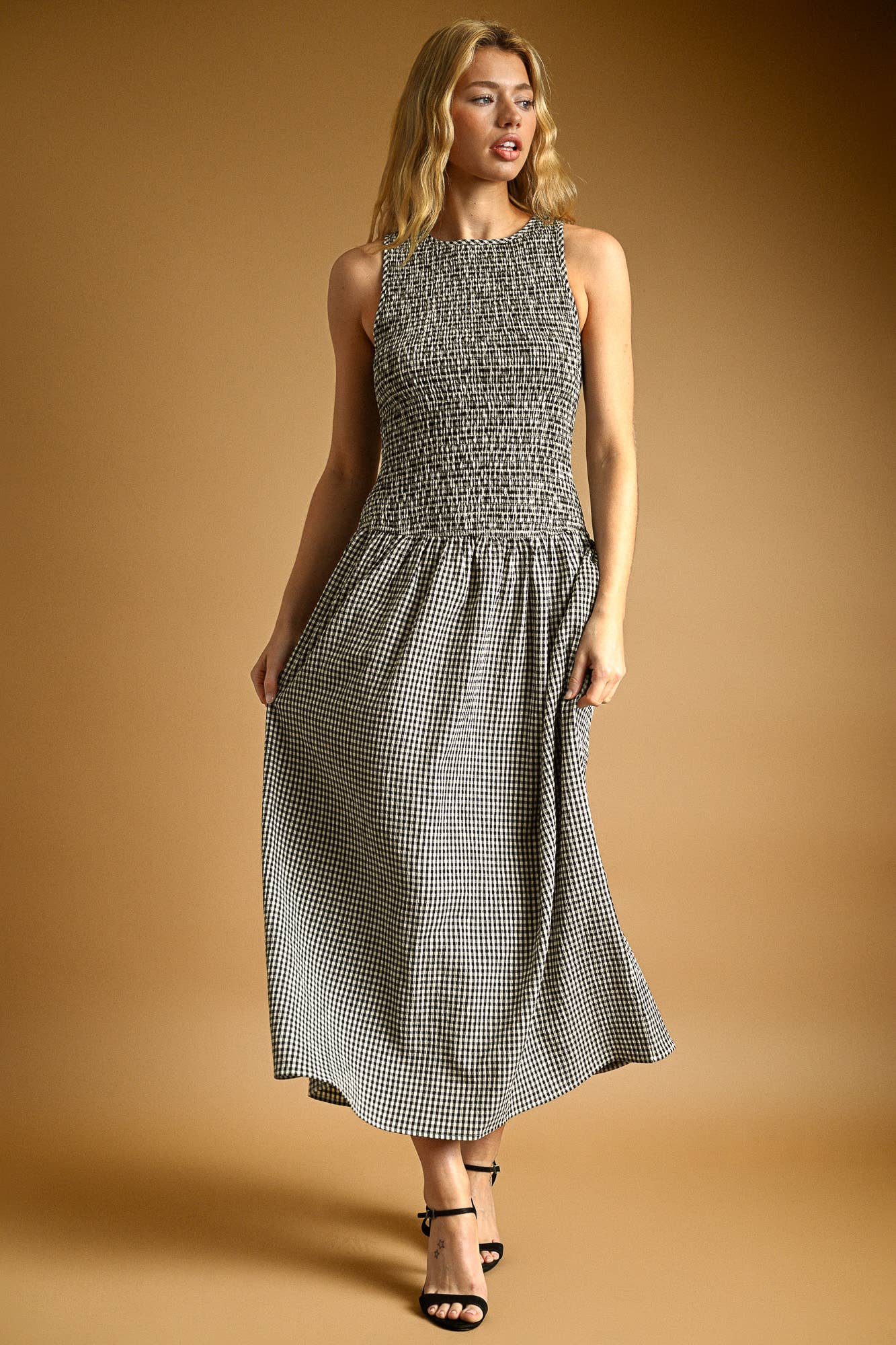 Gingham Fall Dress