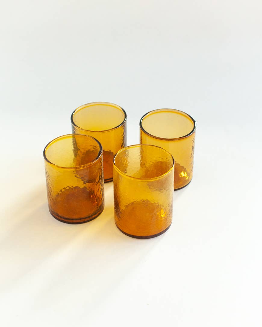 Handblown Glasses | Set of 4