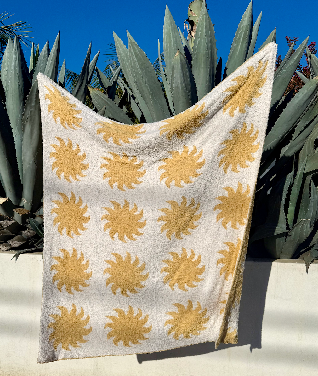 Sun Plush Throw
