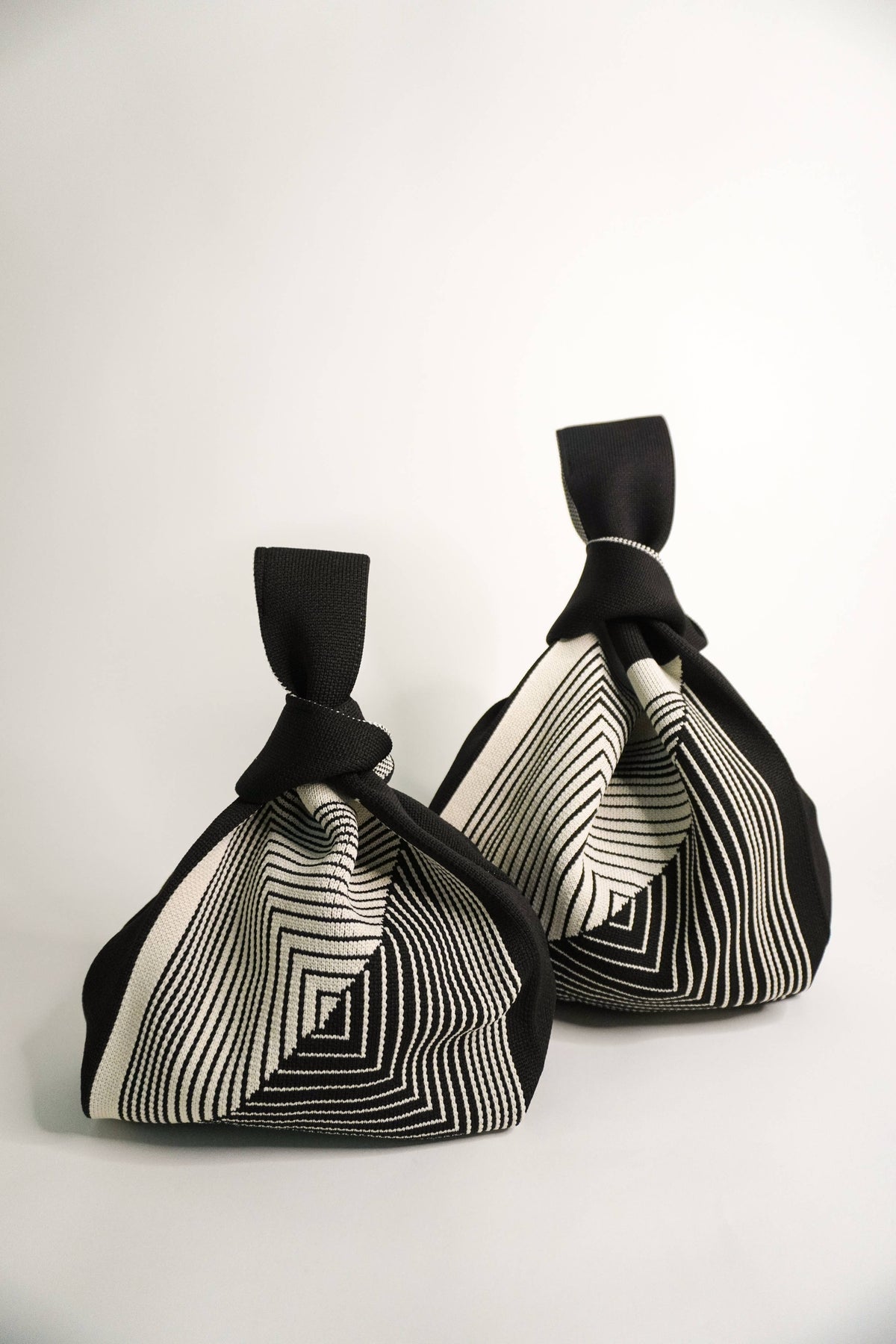Labyrinth Black Handbag