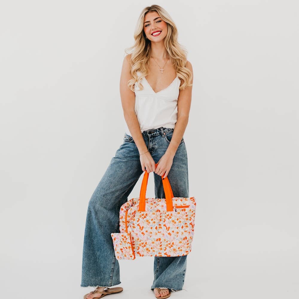 Presley Puffer Quilted Tote