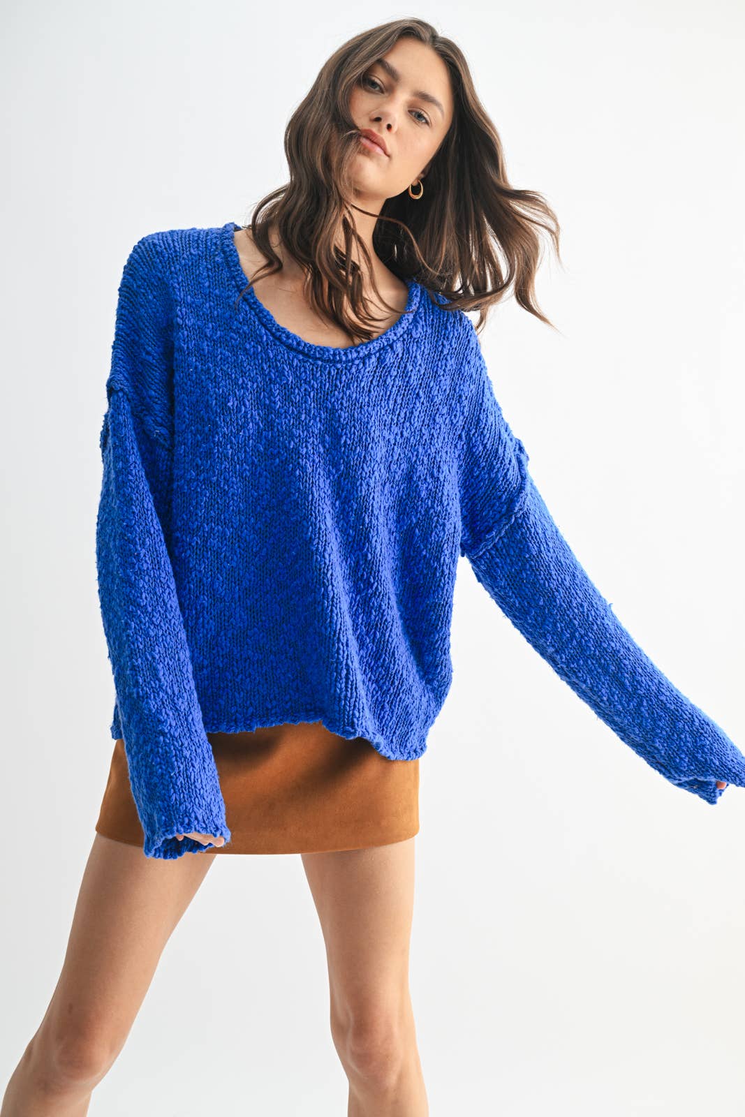 Slubby Pullover