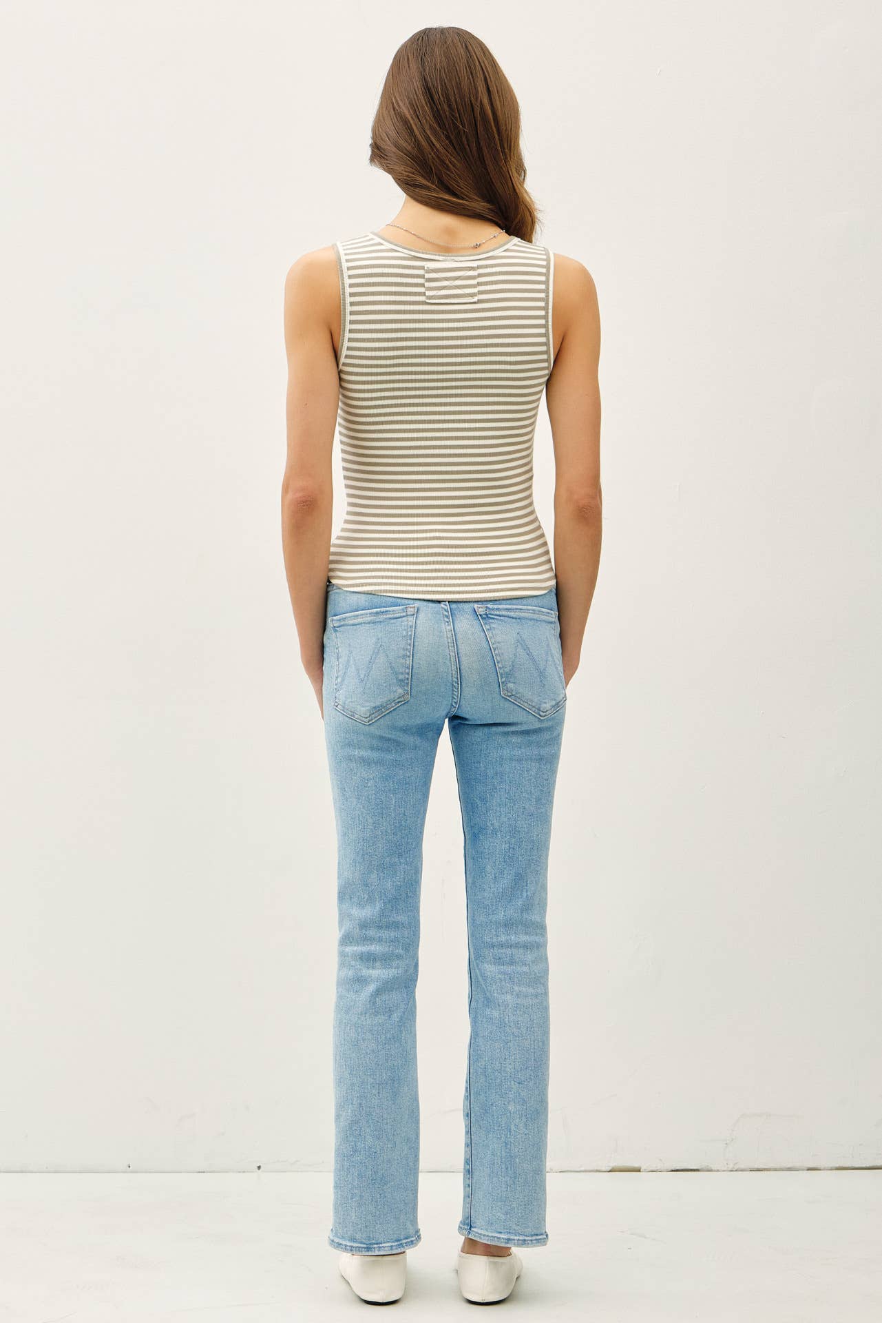 Ribbed Cotton Tank