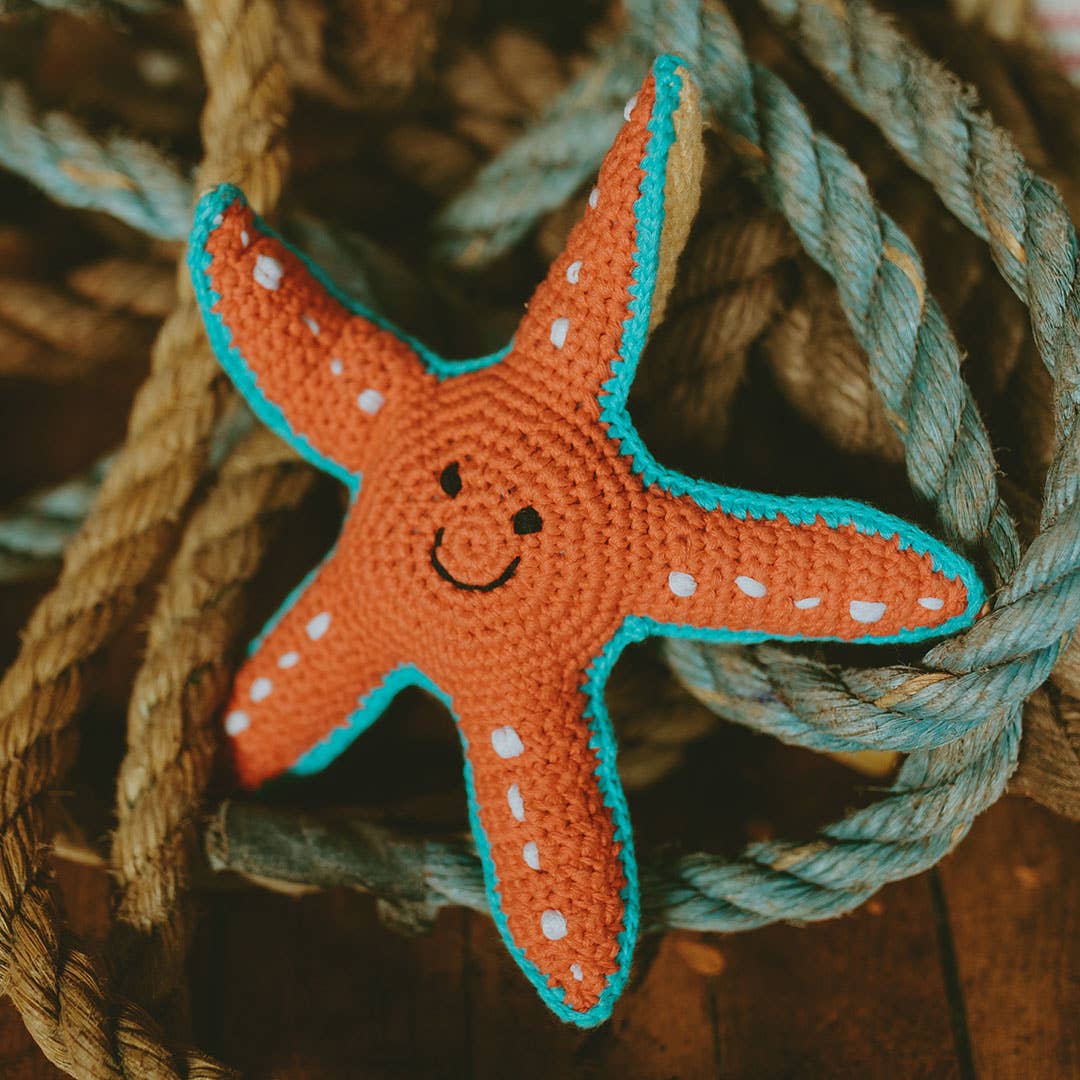 Starfish Baby Rattle