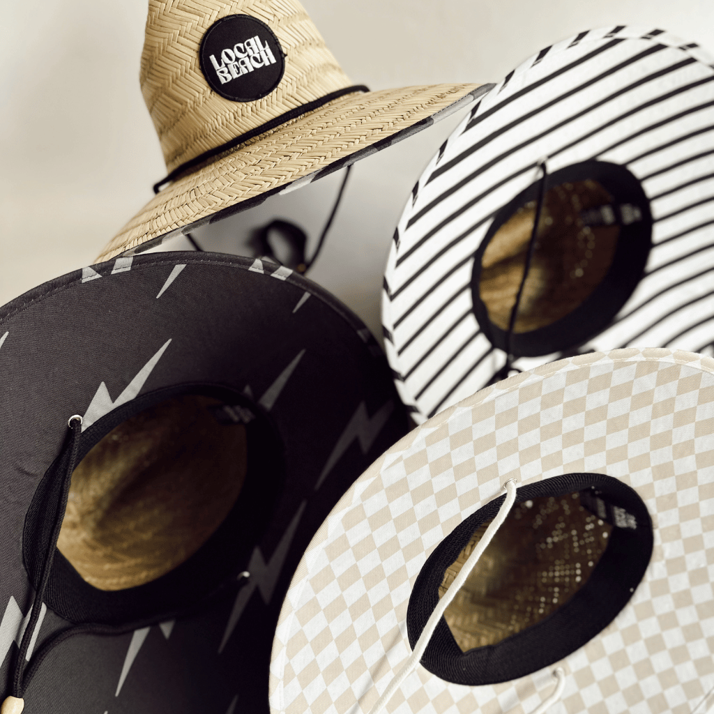 Lightning Bolt Adult Lifeguard Hat