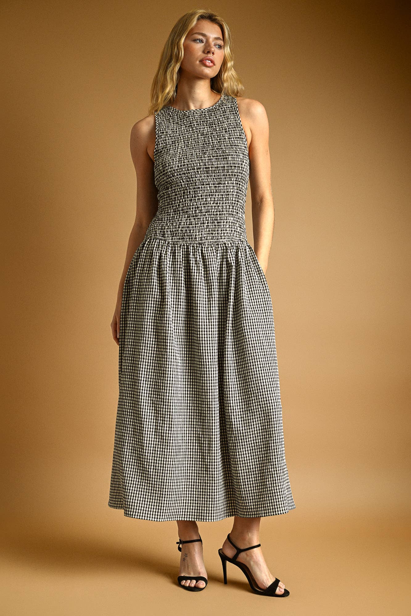 Gingham Fall Dress