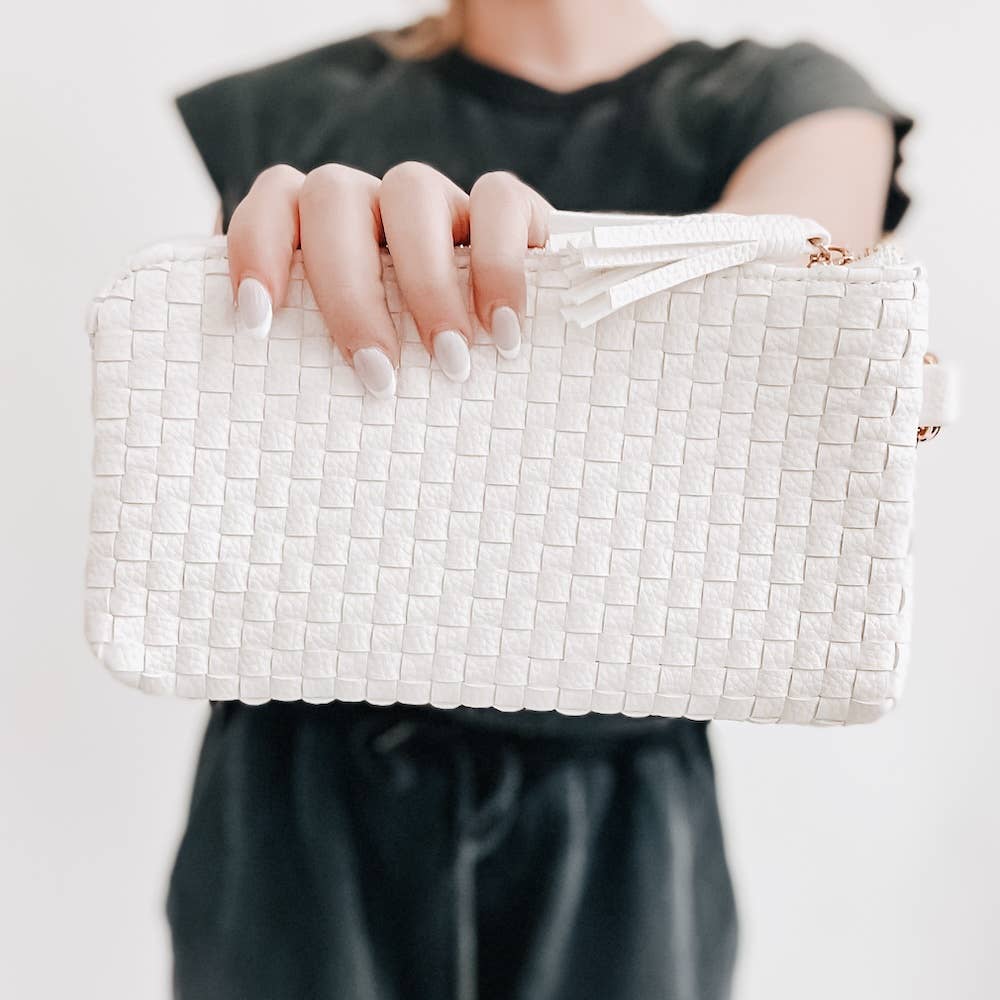 Emma Woven Wristlet