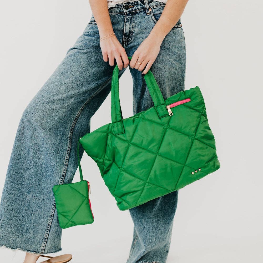 Presley Puffer Quilted Tote