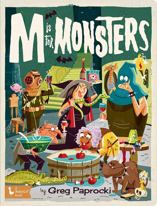 M is for Monsters Book