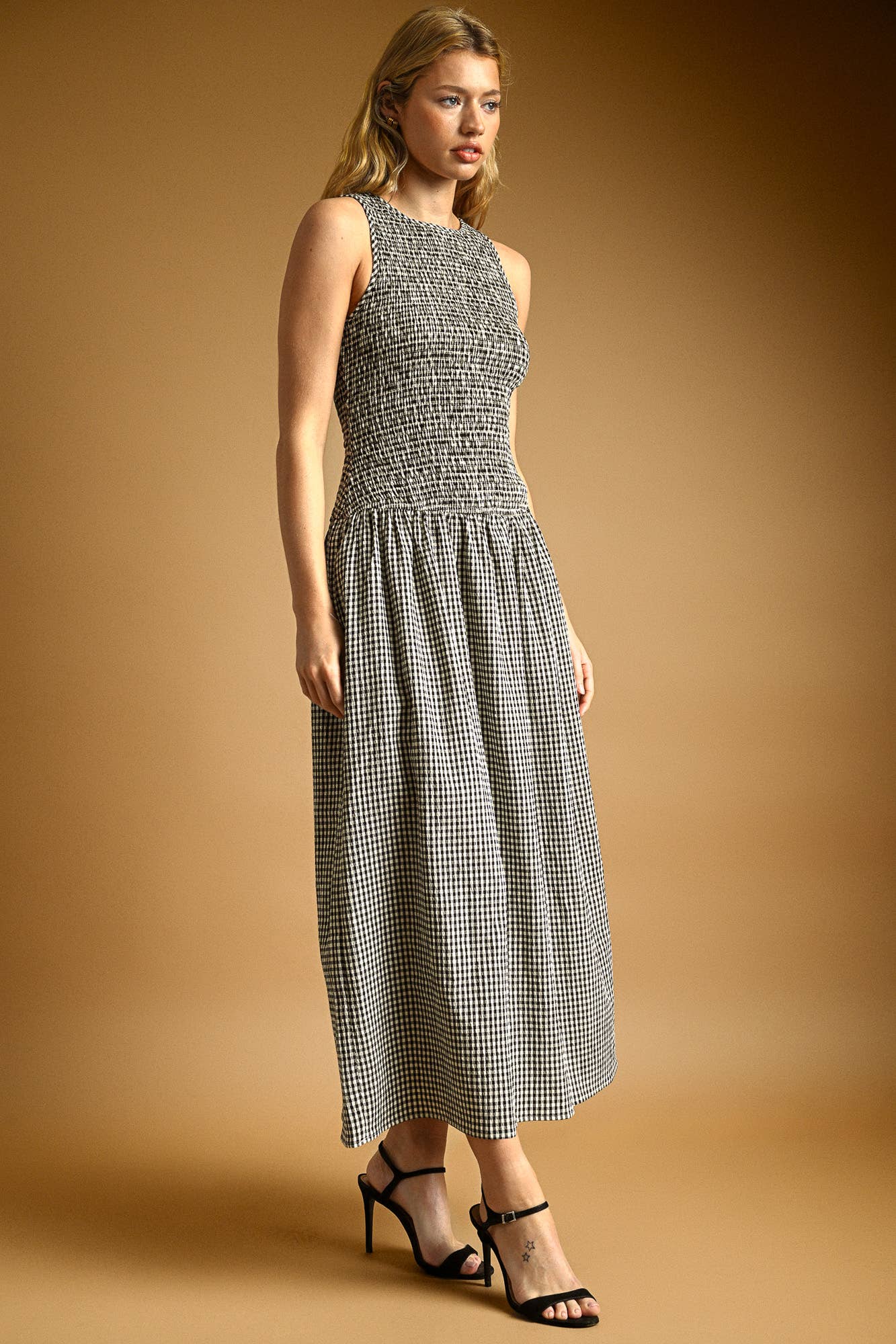 Gingham Fall Dress